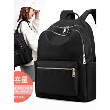 牛津布雙肩包新款韓版大容量學生書包尼龍電腦包休閑旅行背包男女