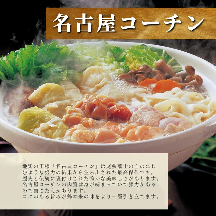 鍋鍋食べ比べセット 名古屋コーチン 比内地鶏 鍋 鶏肉 つくね ギフト　贈答 冷凍品 送料無料