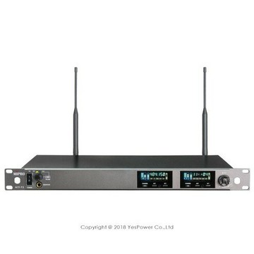 ACT-72 MIPRO 寬頻雙頻道純自動選訊接收機/2組原廠耳掛麥克風/一年保固/台灣製