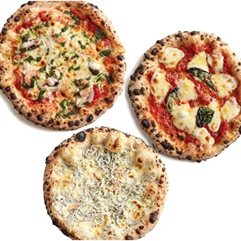 冷凍４種類４枚セットPIZZAREVO冷凍ピザ（21cm）国産釜揚げシラスと桜海老 極マルゲリータ 海鮮トマトバジル カルボナーラ）手作り・