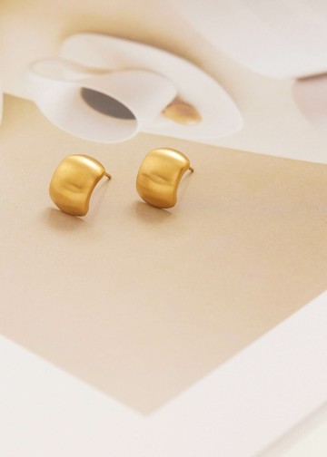 霧感金風．純鋼耳環