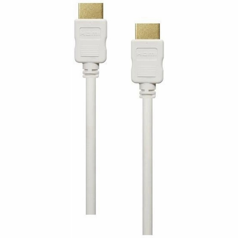 Vodaview HDMIケーブル HDMI[オス]-HDMI[オス] 1m ホワイト ECO(エコ 