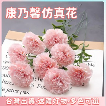 快速出貨🌷仿真康乃馨 捧花 不凋花 永生花 仿真花 單隻 新娘捧花 花束 假花 母親節禮物 婚禮佈置 手作素材 拍照道具