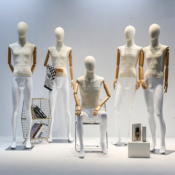 公司貨 免運 超低價 韓版高檔服裝店全身人體包布男模特架子服裝店潮牌模特道具展示架 快速發貨