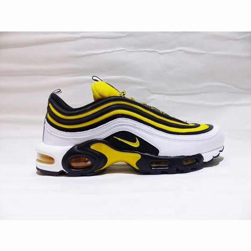 スニーカー メンズ ナイキ エアマックス Nike Air Max Plus 97 ホワイト イエロー ブラック Ni Sh014 通販 Lineポイント最大0 5 Get Lineショッピング