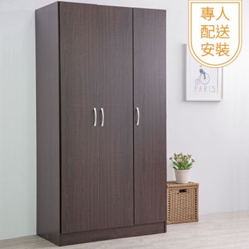 TZUMii專人配送組裝-三門穿衣鏡衣櫥-三色可選 衣櫃 衣物收納櫃 3尺衣櫃 免組裝 專人安裝