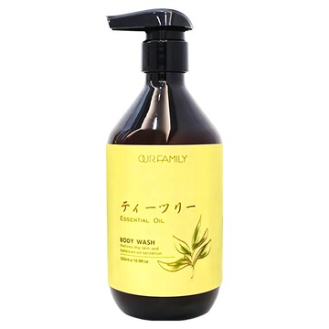 OUR FAMILY 一家人 益生菌 茶樹療癒淨肌沐浴  500ml  1瓶
