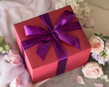 快速出貨【紅雙禮盒雙層】輕巧盒4入 浪漫優雅質感雙層儀式