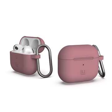 UAG [U] AirPods 3 耐衝擊防塵矽膠保護殼-粉