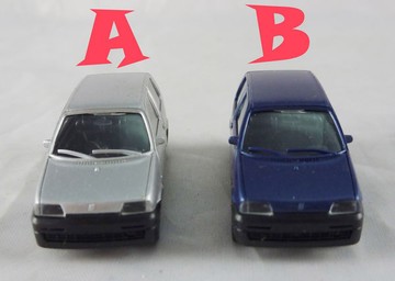 【震撼精品百貨】西德Herpa1/87模型車 Fiat Cinquecento灰/深藍【共2款】 震撼日式精品百貨