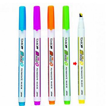 【文具通】Tombow 蜻蜓 Kei Coat 螢光筆 蛍光マーカー WA-SC 黃 A1040003