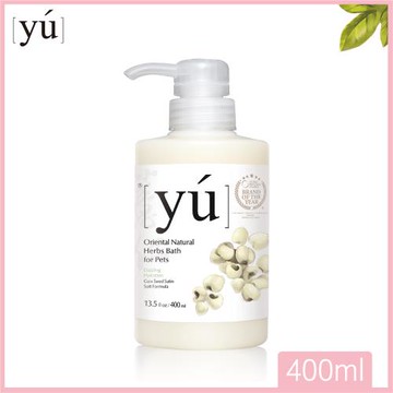 【YU東方森草】薏仁柔潤寵物沐浴乳400ml