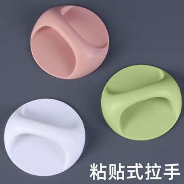 免打孔吸盤門把手冰箱衣櫥柜抽屜玻璃推拉移門小拉手窗戶浴室扶手
