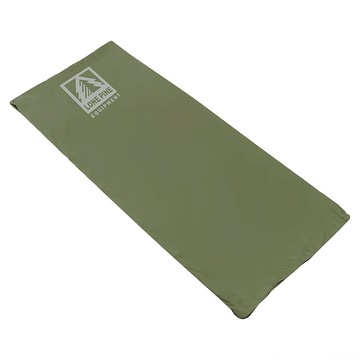 LONE PINE EQUIPMENT 加大型可機洗四季輕量超迷你睡袋 綠色  展開尺寸190x75cm，內裡柔軟親膚，防潑水材質，前後雙開拉鏈設計  1個