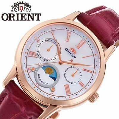 オリエント 腕時計 ORIENT 時計 クラシックサンアンドムーン CLASSIC QUARTZ SUNu0026MOON 女性 レディース  RN-KA0001A かわいい 華奢 小さめ 人気 | LINEショッピング