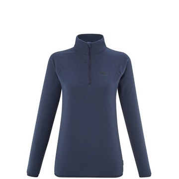 MILLET K LIGHTGRID 女 半開襟保暖長上衣 MIV94867317