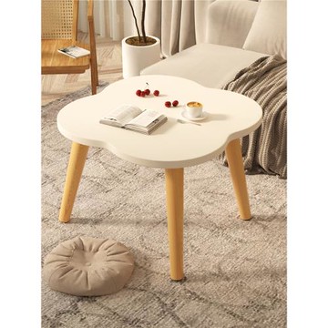 小桌子臥室坐地茶幾小戶型客廳家用2024新款小型飄窗圓桌陽臺茶桌