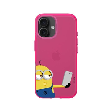 iPhone 16 Clear 粉漾桃 - Minions - Minions - Take a Selfie