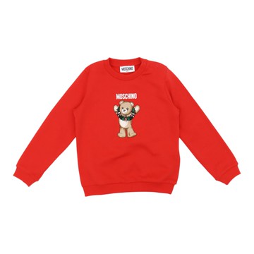 MOSCHINO Kids 小熊長袖衛衣