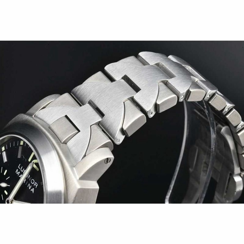 パネライ PAM00091 ルミノールマリーナ 44MM メンズ チタン/SS