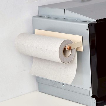 【UDiLiFE】 生活大師 樂司 小鐵磁吸紙巾架 磁吸紙巾架 磁吸收納架 冰箱磁吸紙巾架 紙巾架 衛生紙架 廚房磁吸紙