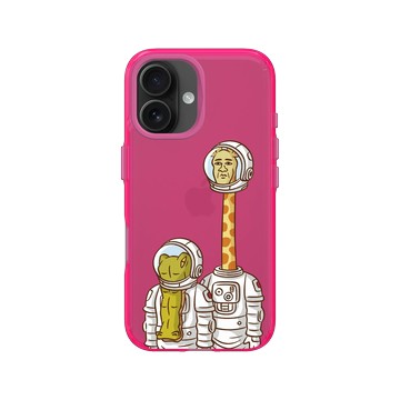 iPhone 16 Clear 粉漾桃 - Keigo - Astronaut