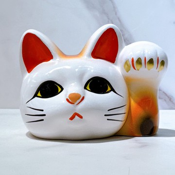【見守福貓】日本常滑見守招財貓  小號