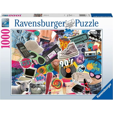 維寶拼圖-90年代拼貼(1000P)