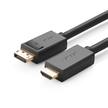 UGREEN DP轉HDMI線/DisplayPort轉HDMI線 (5公尺)