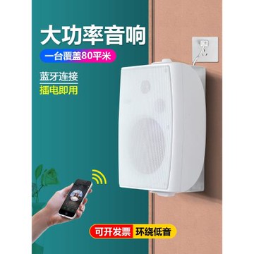 (免運)舞蹈教室壁掛藍牙音箱會議室話筒音響麥克風投影儀教學用懸掛喇叭