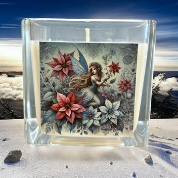 冬日暖焰香氛蠟杯 天然大豆椰子蠟