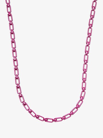 EÉRA - Reine chunky chain necklace - women - Sterling Silver - One Size - Pink