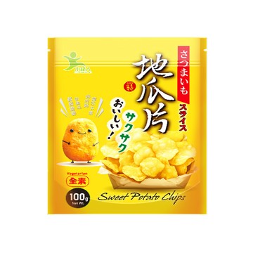 小綠人地瓜片100g-全素