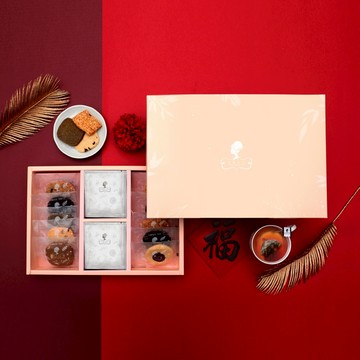 午茶夫人 十全十美禮盒(茶包+手工餅乾)【茶包｜紅茶｜烏龍茶｜餅乾｜伴手禮】- 午茶夫人