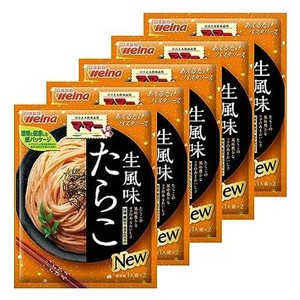 マ・マー あえるだけパスタソース たらこ 生風味 48.8G ×5個