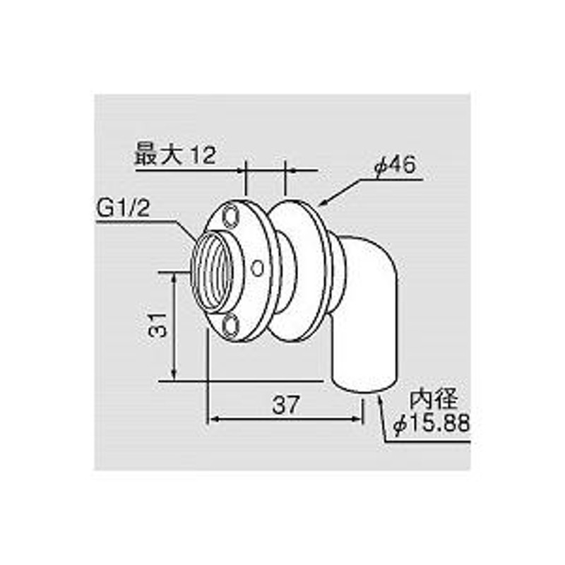 ユニットバス 貫通金具 T15A】 ノーリツ яб∀ 通販 LINEポイント最大0.5%GET LINEショッピング