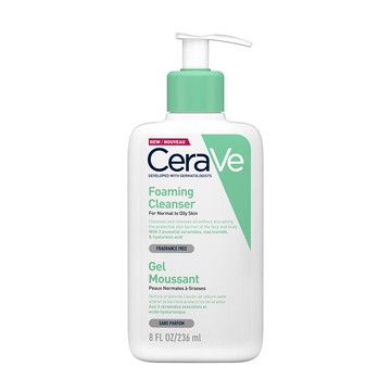 【CeraVe 適樂膚】溫和泡沫潔膚露 236ml