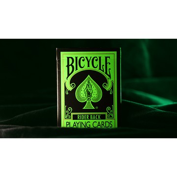 【USPCC 撲克】Bicycle Reverse (Green) 撲克牌 S103052849