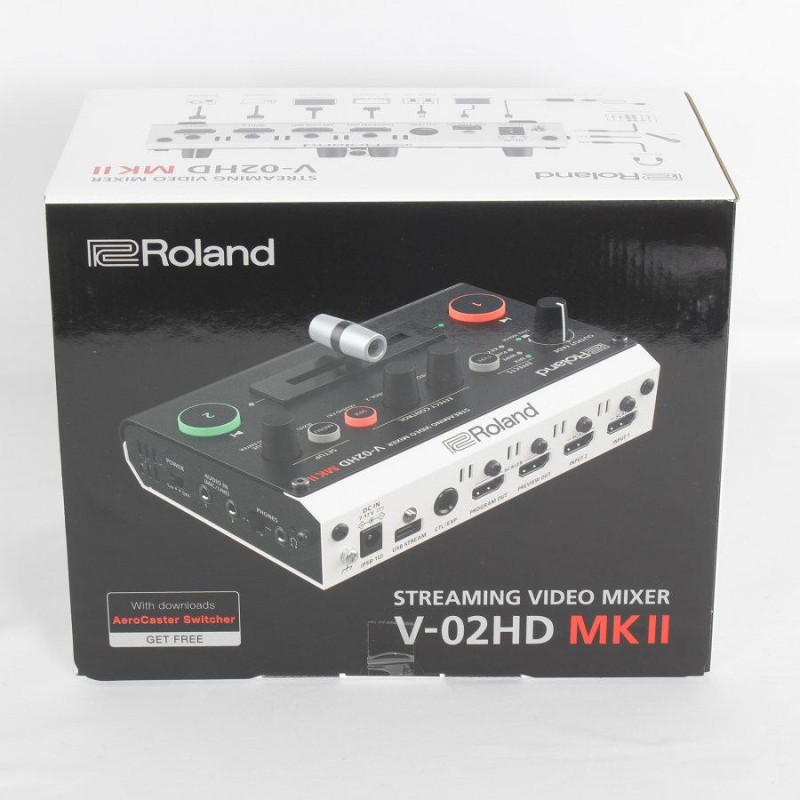 ボーナスストア+5％【新品未開封】ROLAND V-02HD MKII ストリーミング ビデオ ミキサー ローランド V-02HD MK2 本体 |  LINEブランドカタログ