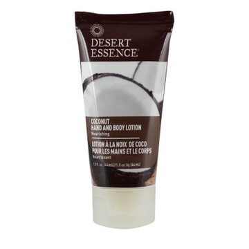 Coconut Hand & Body Lotion Travel Size 1.5 Oz by Desert Essence