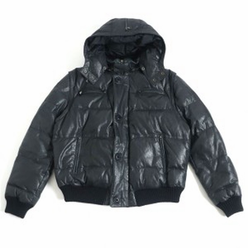 良品□ヴィットリオフォルティ シープスキン/クラックレザー