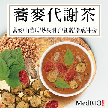 <會員入會禮專區> 勿下單 美百優 蕎麥代謝 養生茶∣ 6gX1入∣