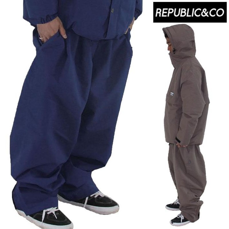 23-24 REPUBLIC &CO リパブリック ウェア パンツ [WIDE EAZY PANTS