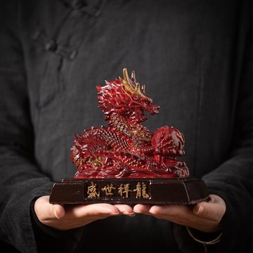 茶寵擺件精品可養高檔變色祥龍招財生肖茶玩茶桌茶臺飾品茶具配件
