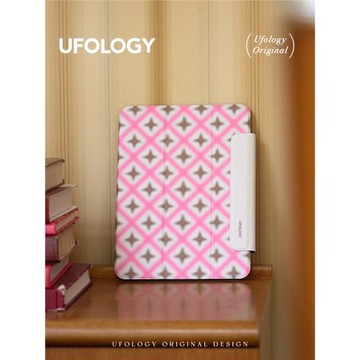 Ufology原創ipadair4/5保護套2021殼雙面磁吸平板殼mini6格紋18全包ipadair6蘋果11寸13寸pro2024