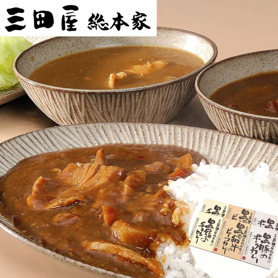 三田屋総本家　カレー詰合せギフト B　グルメ