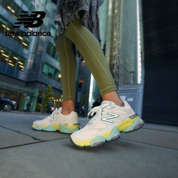 【New Balance】 NB 復古鞋_中性_粉杏綠色_U9060GCB-D楦 9060