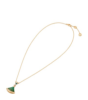 Bvlgari Yellow Gold, Diamond And Malachite Divas' Dream Necklace