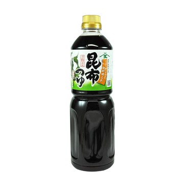 大醬昆布麵味露（3倍濃縮） 1000ml