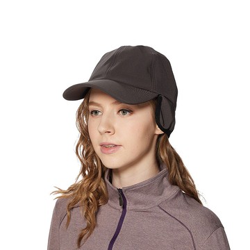 【Wildland 荒野】Softshell保暖遮耳球帽 中性 深卡灰 W2005-64